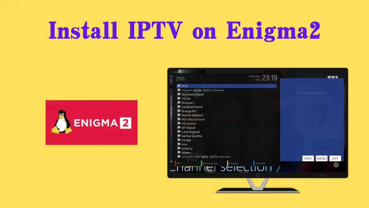 Install IPTV on Enigma2